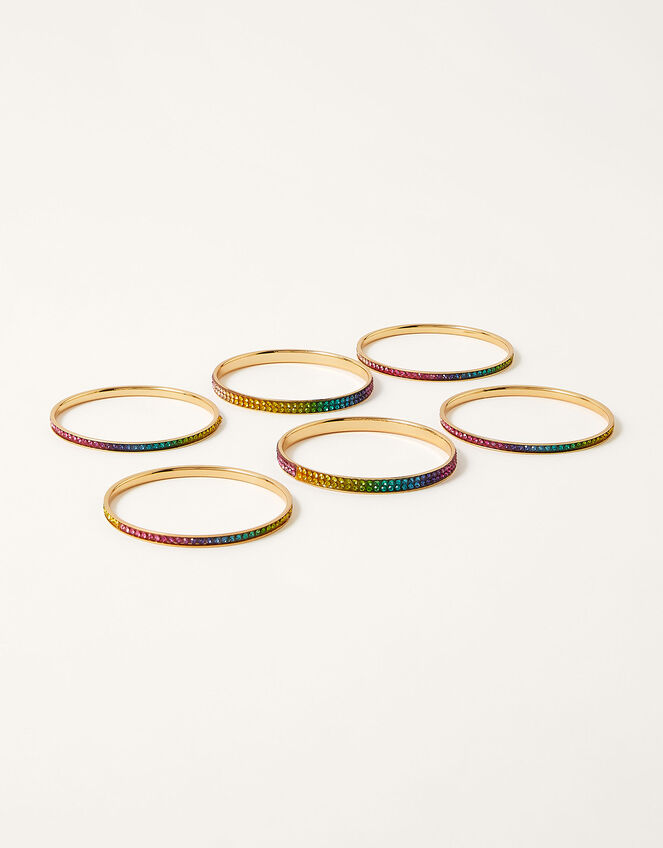 Rainbow Bangle Multipack, , large