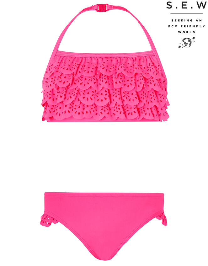 Rosie Ruffle Bikini Set, Pink (PINK), large