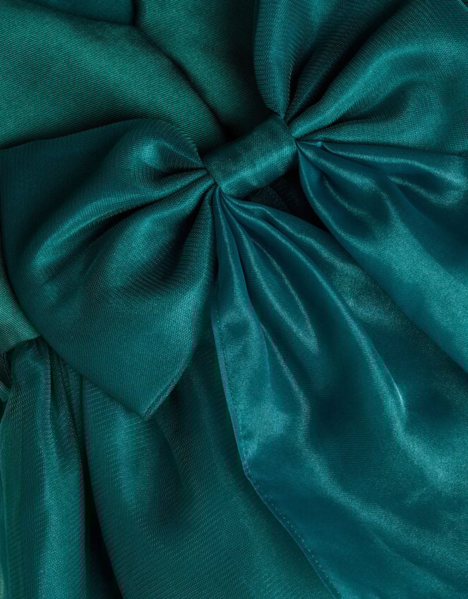 Baby Olivia Organza Bow Dress, Green (GREEN), large