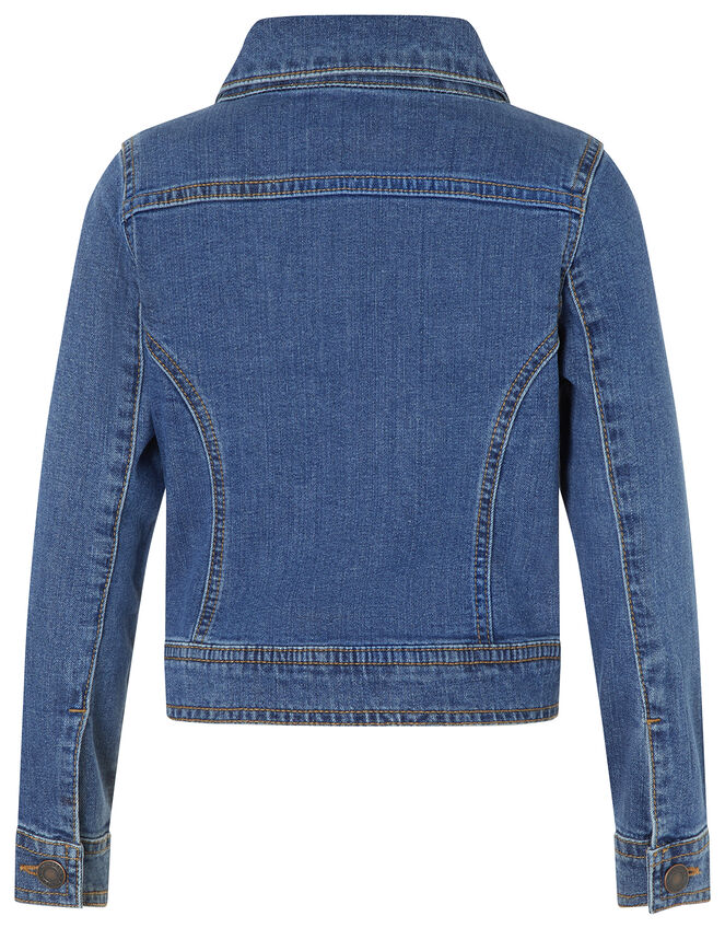 Daja Denim Jacket, Blue (BLUE), large