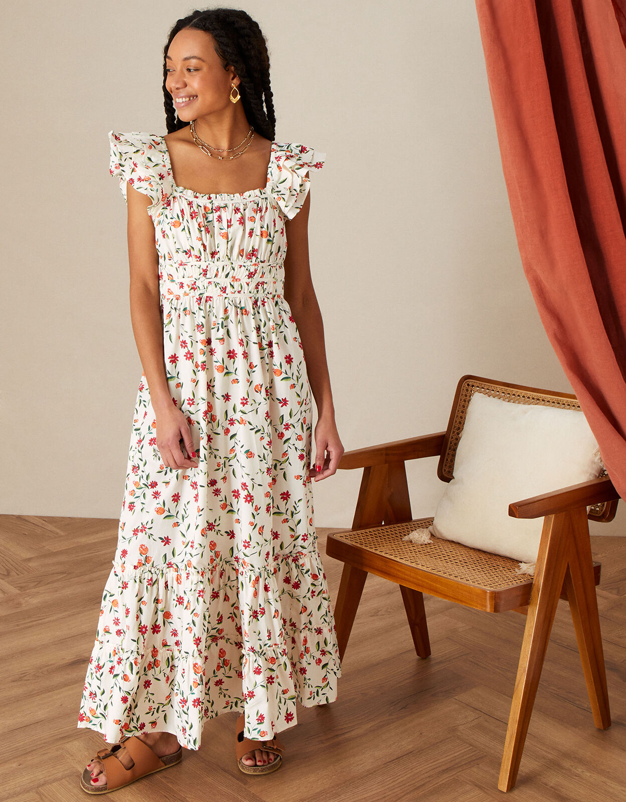 bohemian pattern dress