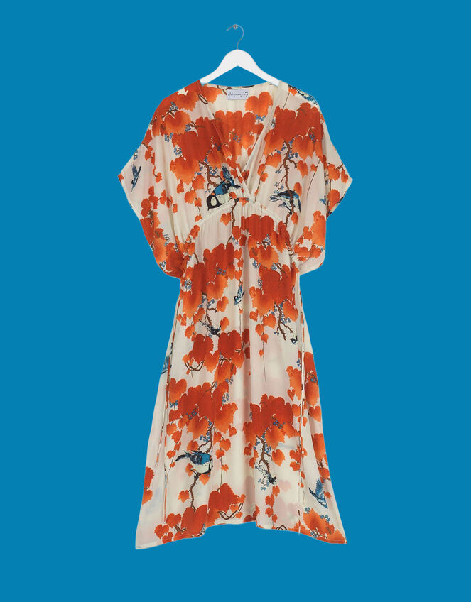 One Hundred Stars Acer Print Kaftan Dress, , large