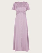 Ivy Shorter Length Maxi Dress, Mink (MINK), large