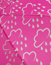 Grass and Air Colour-Revealing Umbrella, Pink (FUCHSIA), large