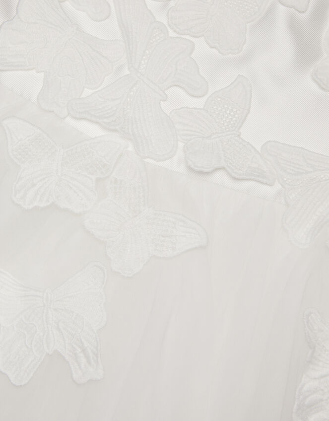 Flourish 3D Butterfly Dress , Ivory (IVORY), large