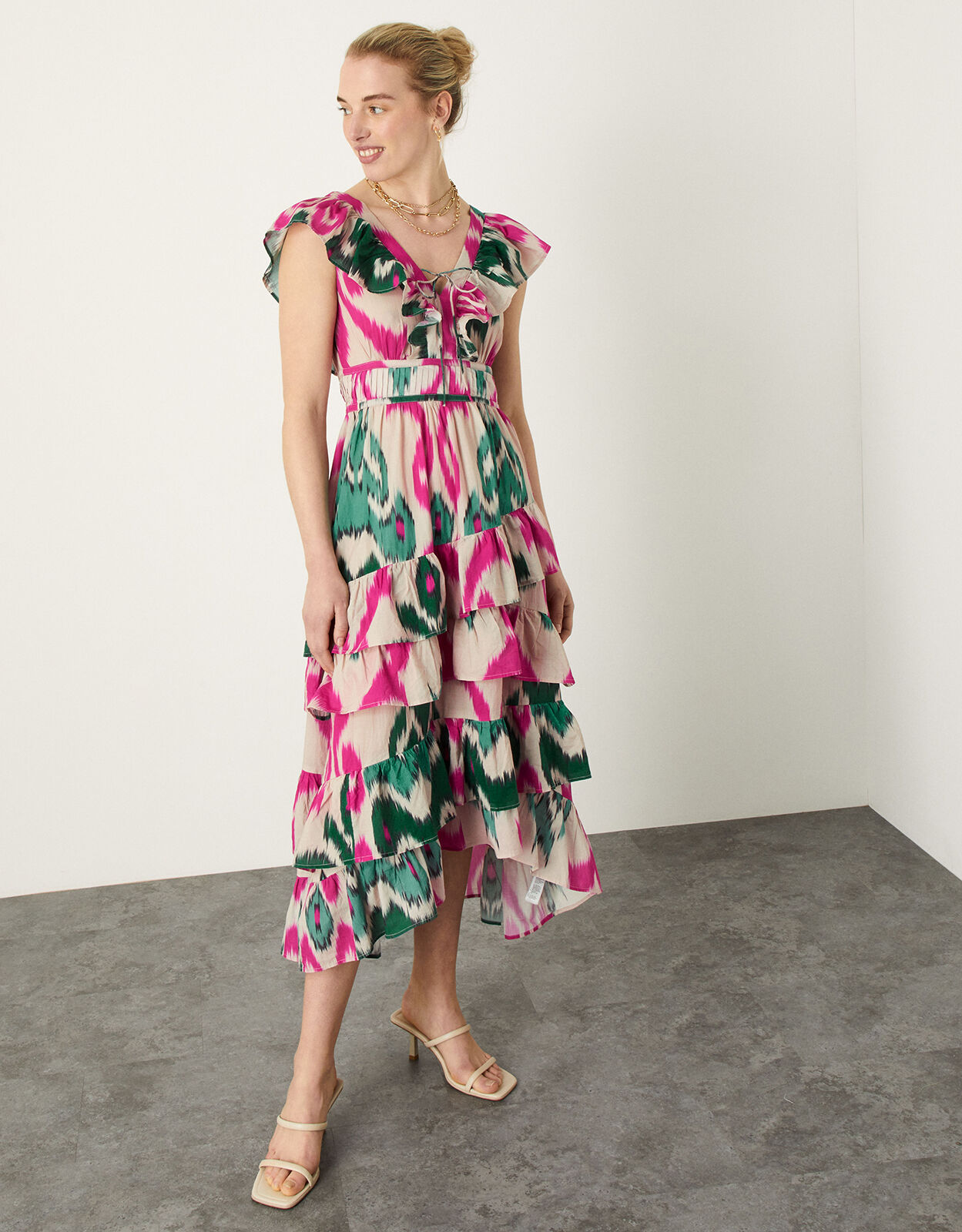 ruffle day dress