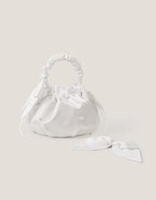 Pearl Bow Bag & Hair Clip Set, , large