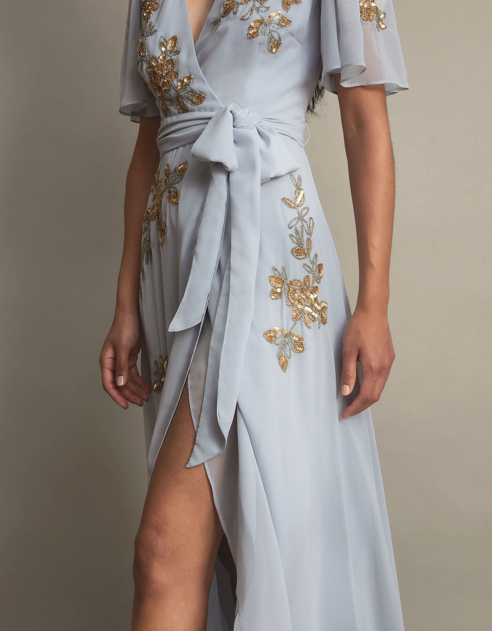 Wrap for a dress top