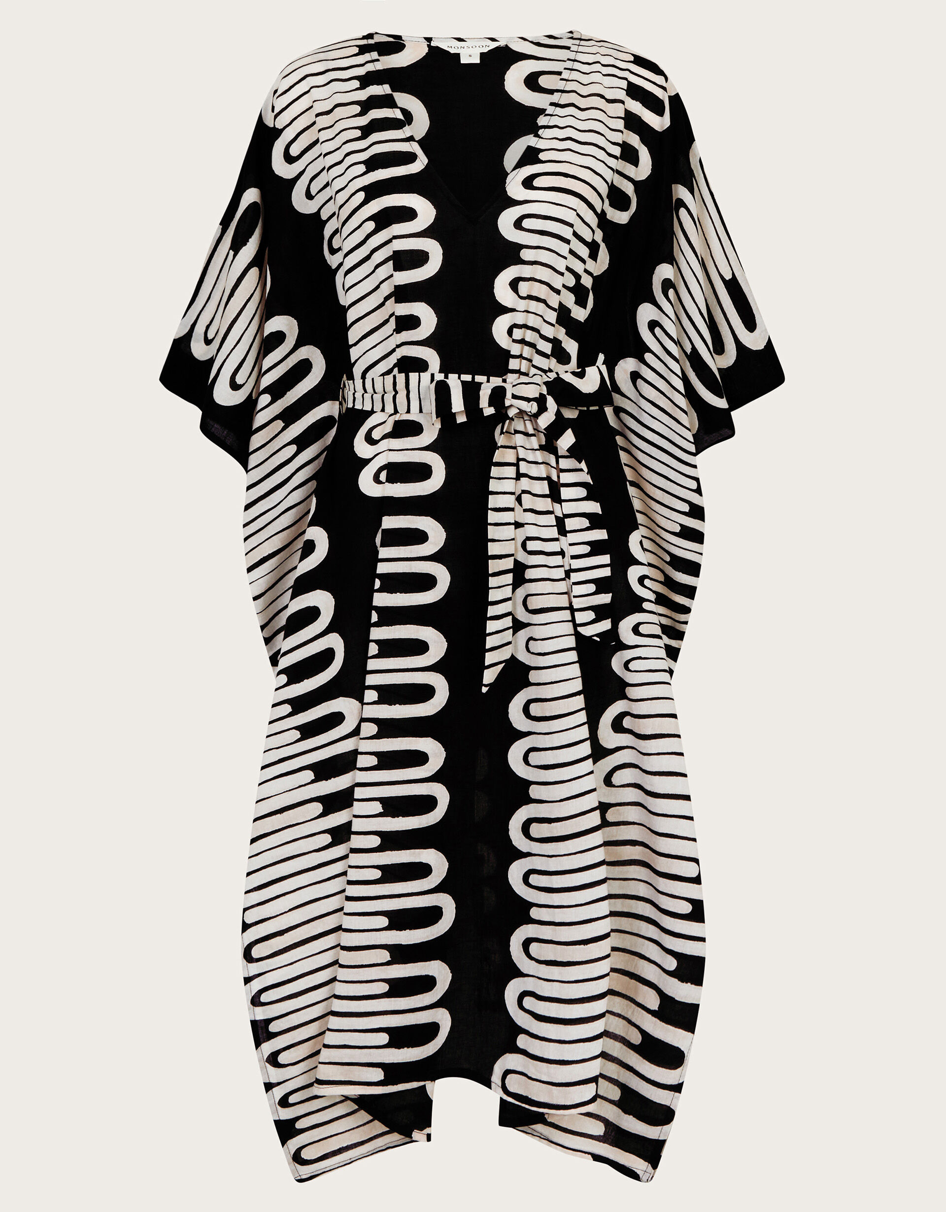 Black and white kaftan dress 2025