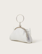 Diamante Bow Bangle Bag, , large