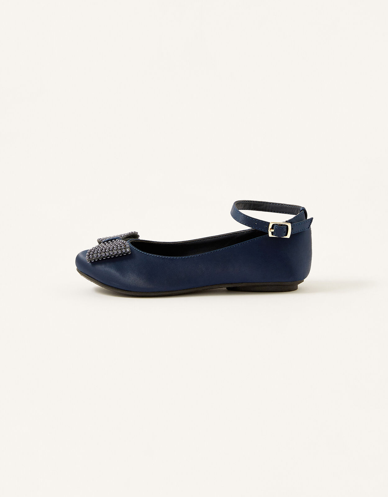 navy blue flat shoes uk