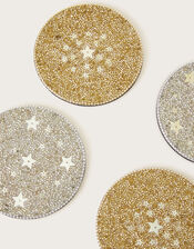 Shellac Beaded Coasters 4 Pack, , large