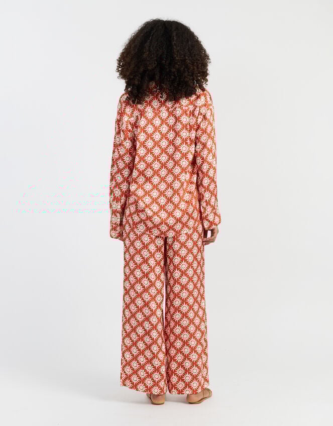 Chinti & Parker Sun Print Shirt , RED BRICK, large
