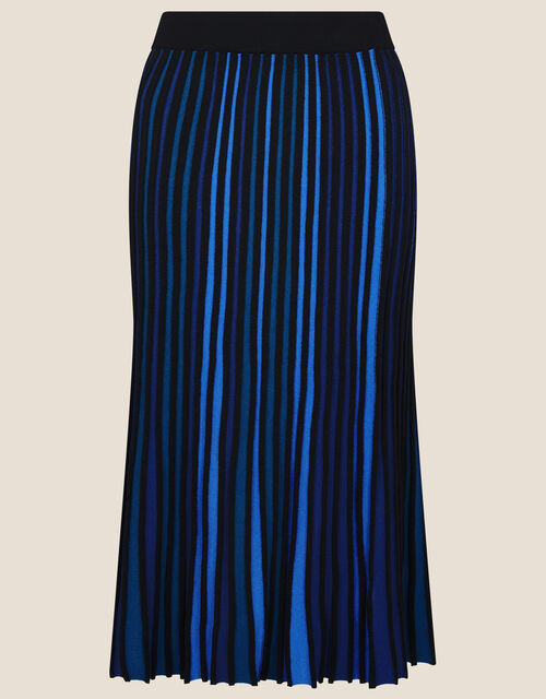 Ceiros Colourblock Pleated Skirt, Teal (TEAL), large