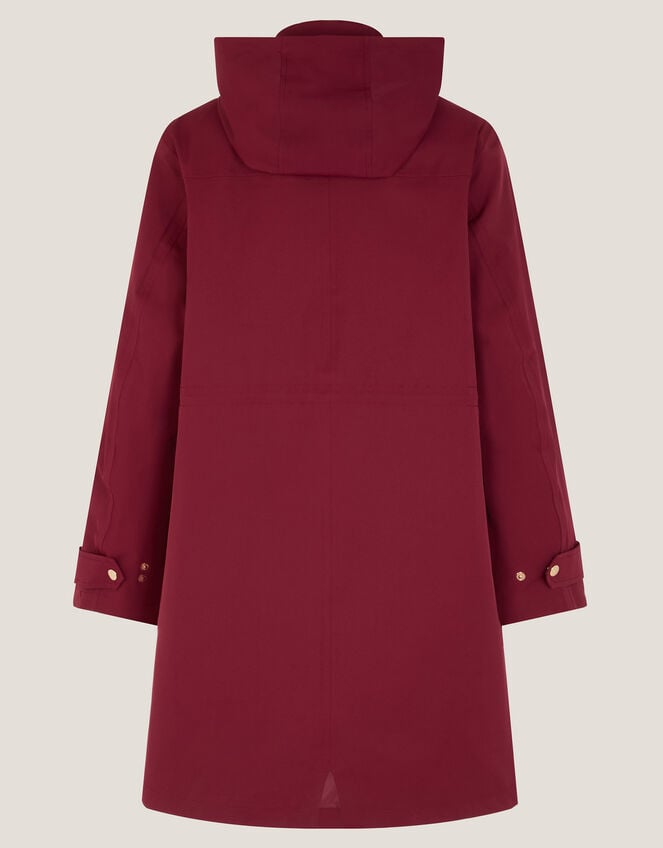 Ada Waterproof Raincoat, Red (BURGUNDY), large