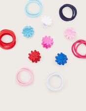 Set Accessori Capelli Scuola: Fermagli, Slide, Elastici, Mollette E Cerchietto - Colori Assortiti