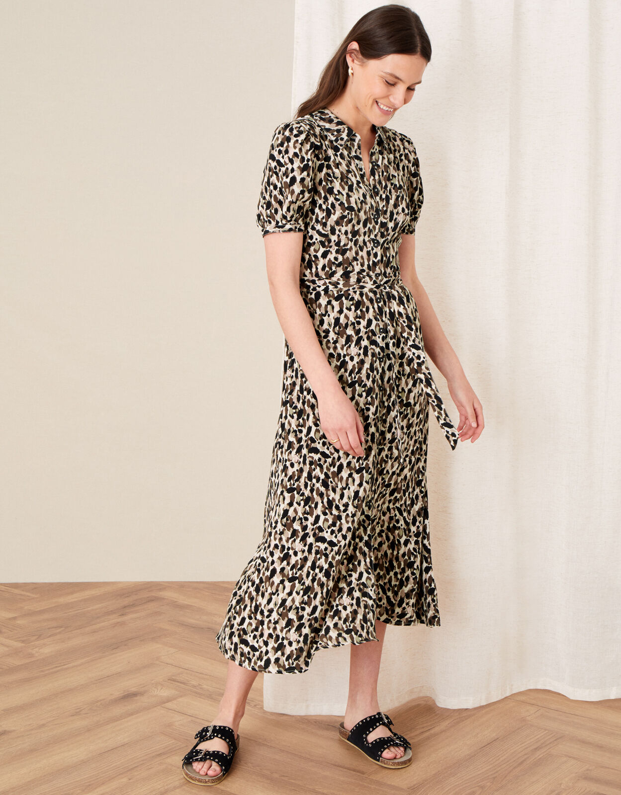 monsoon mustard dress