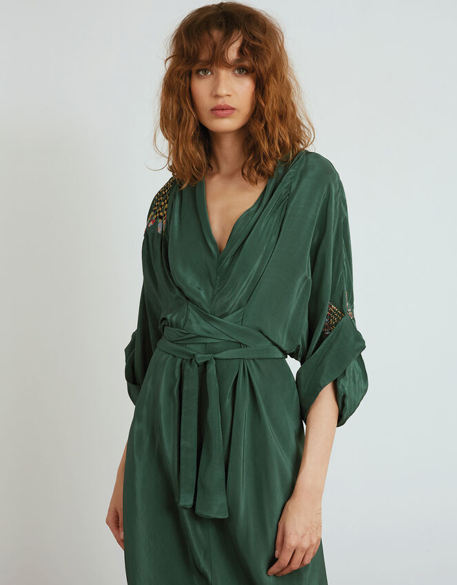 Tallulah and Hope Gloria Maxi Dress, Green (GREEN), large