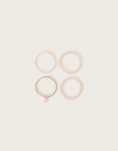Bridesmaid Pearl Bracelets 4 Pack, , large