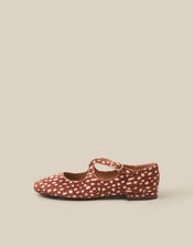 Dana Bambi Mary Jane Ballet Flats, Natural (NEUTRAL), large