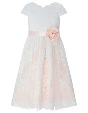 Artoise Floral Lace Dress, Pink (PALE PINK), large