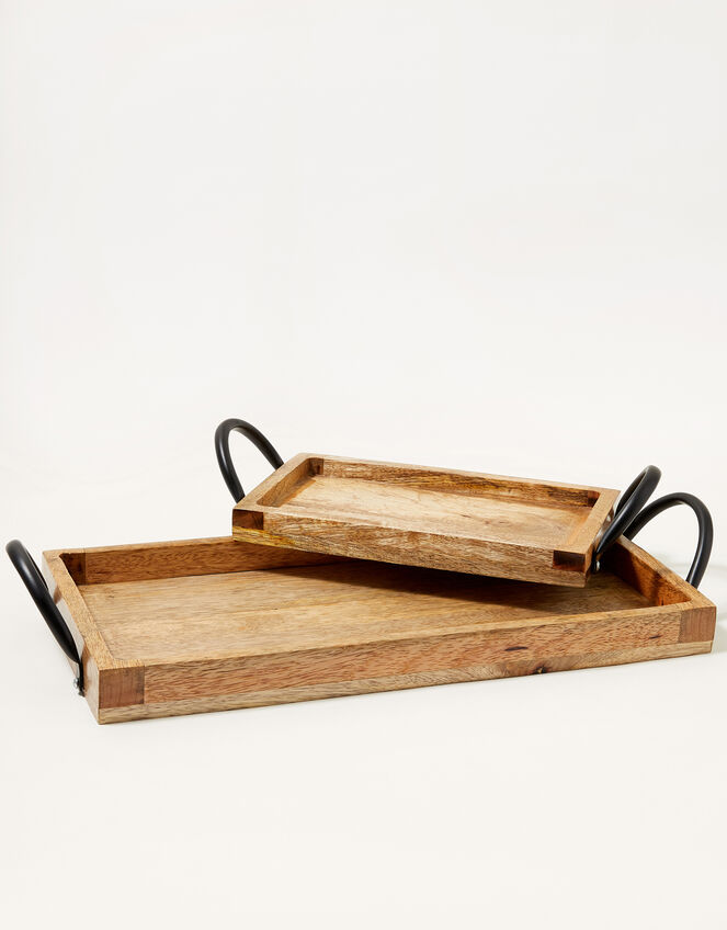 Large Wooden Tray, , large