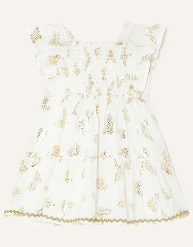 Baby Butterfly Dress White, White (WHITE), large