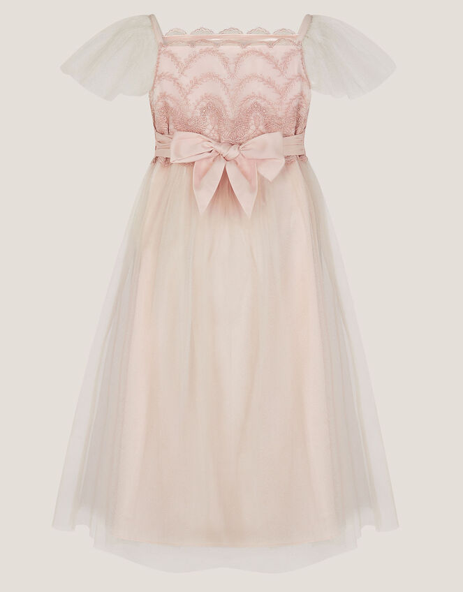 Francesca Lace Tulle Party Dress, Pink (PINK), large