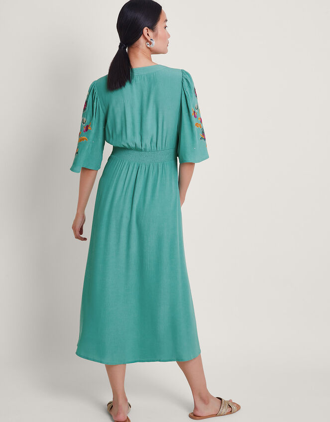 Betsy Tea Dress Blue Day Dresses Monsoon UK.