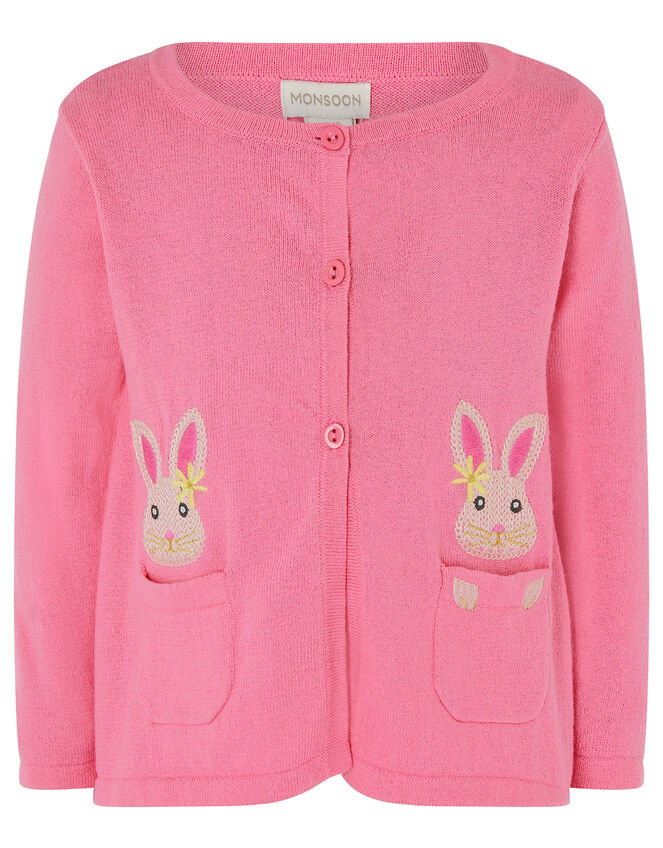 Baby Bunny Cardigan, Pink (PINK), large