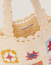 Crochet Tote Bag, , large
