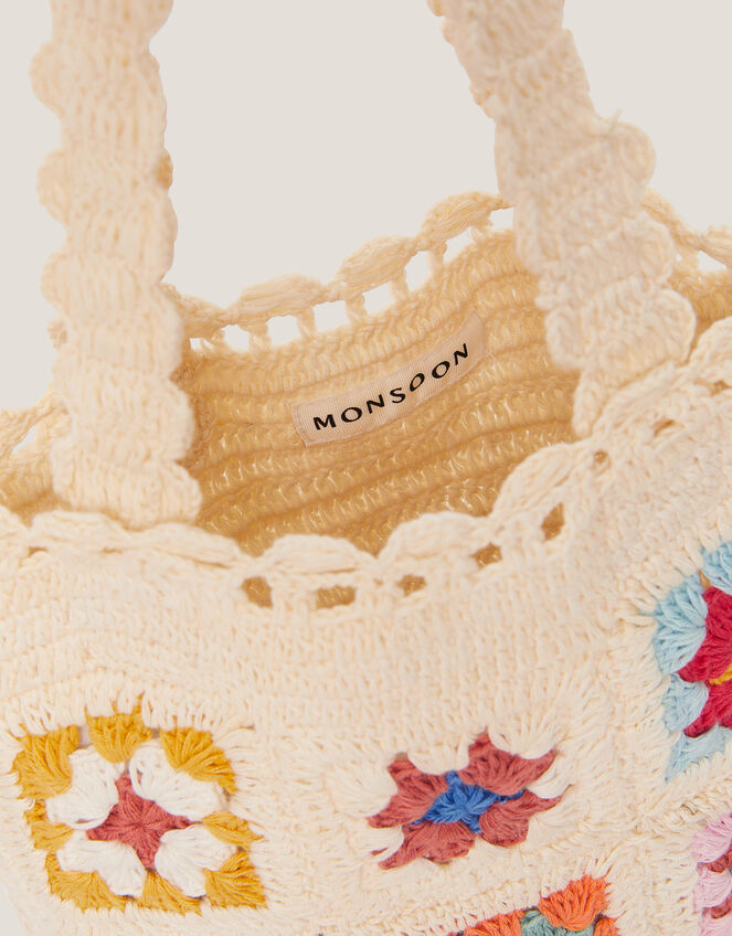 Crochet Tote Bag, , large