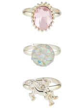 Unicorn Sparkle Ring and Bangle Set, , large