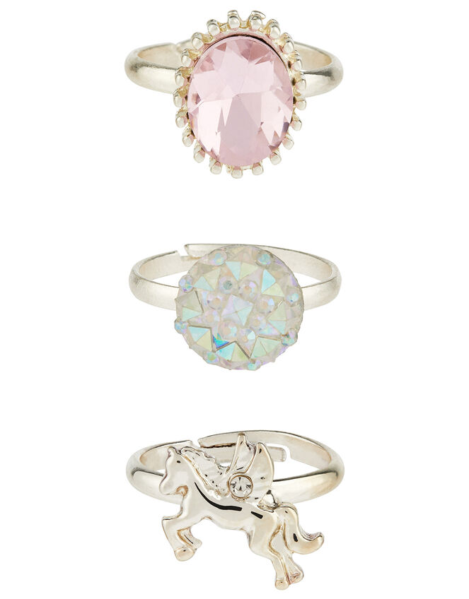 Unicorn Sparkle Ring and Bangle Set, , large