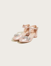 Dazzle Butterfly Two-Part Heels, Pink (PINK), large