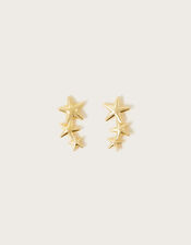 Star Trio Stud Earrings, , large