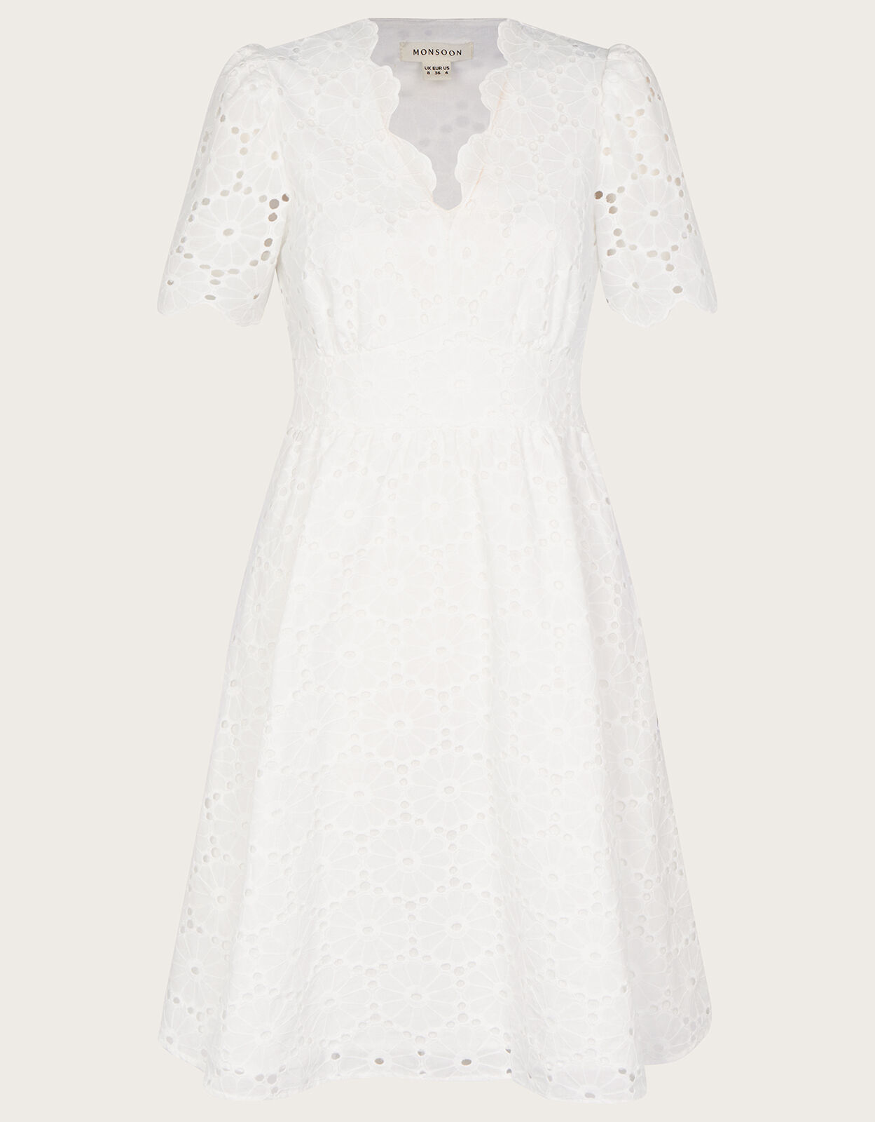 Monsoon cherry blossom dress ivory on sale