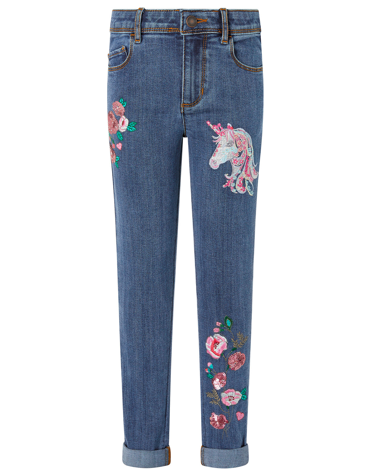 Girls unicorn jeans sale