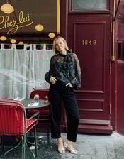 Marissa Balloon Jeans, Black (BLACK), large