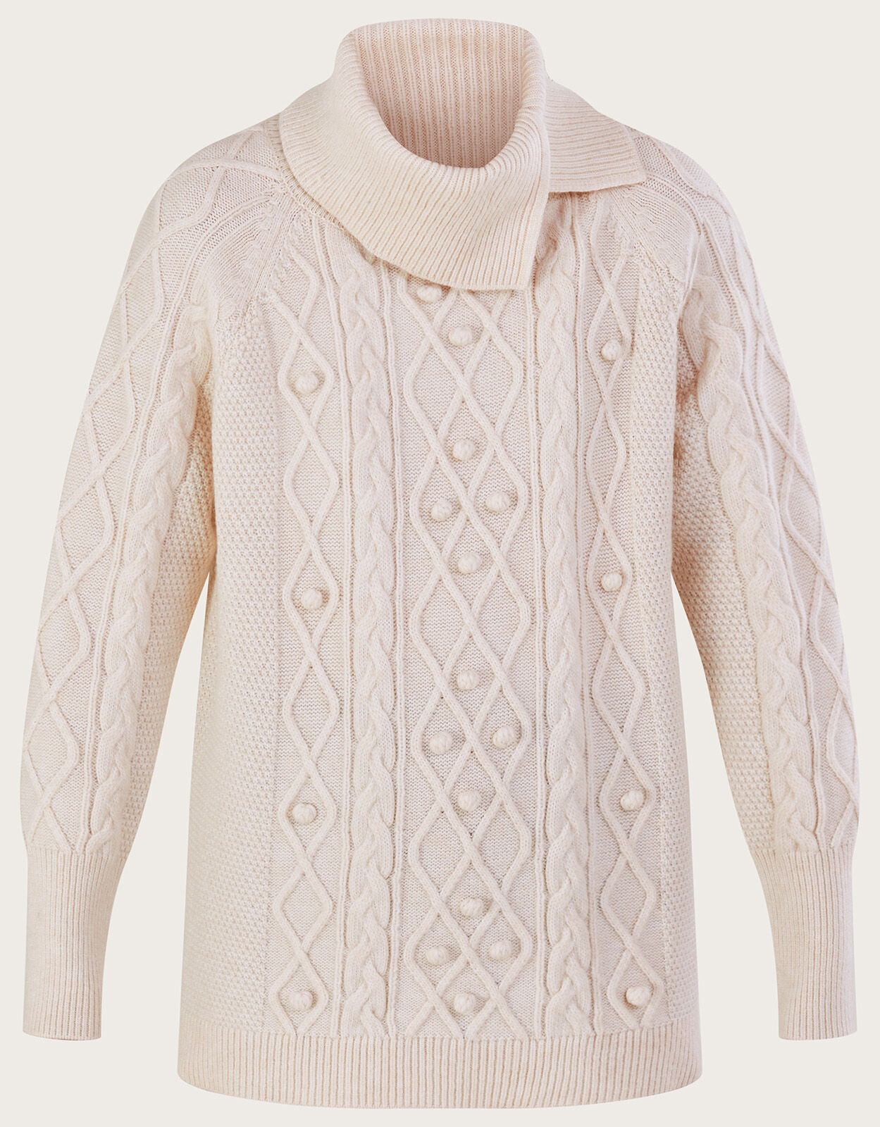 Split neck jumper on sale