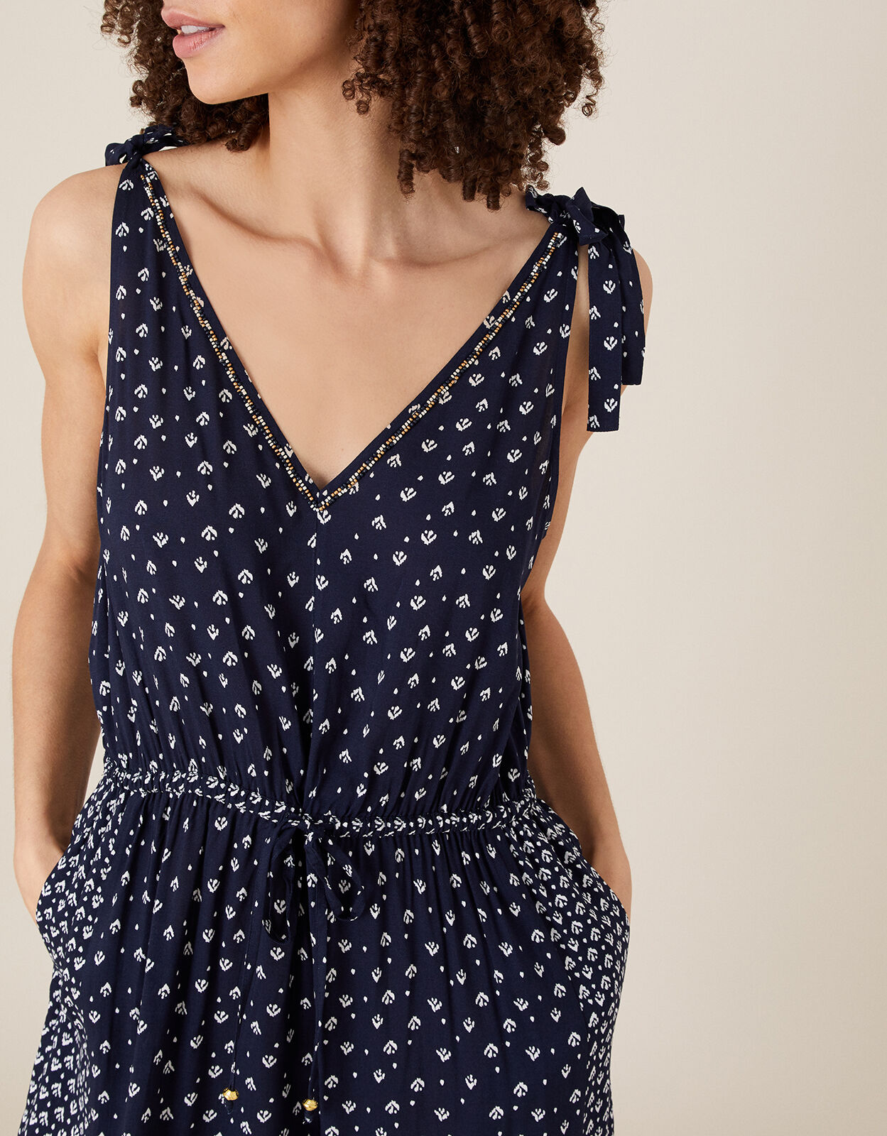Monsoon jumpsuit navy new arrivals