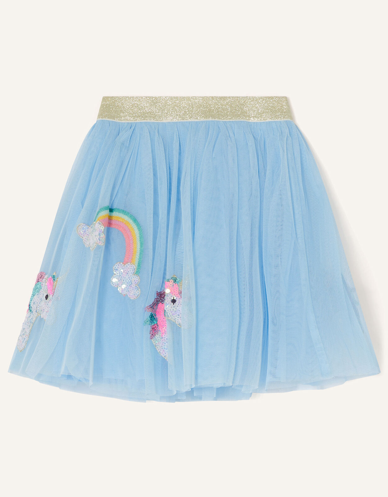 Rainbow unicorn skirt discount