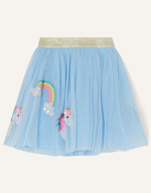 Disco Unicorn Skirt, Blue (BLUE), large