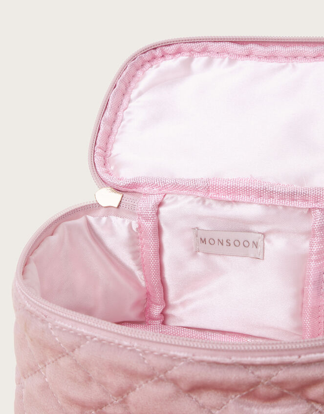 Ballet Quilted Velvet Vanity Case, , large
