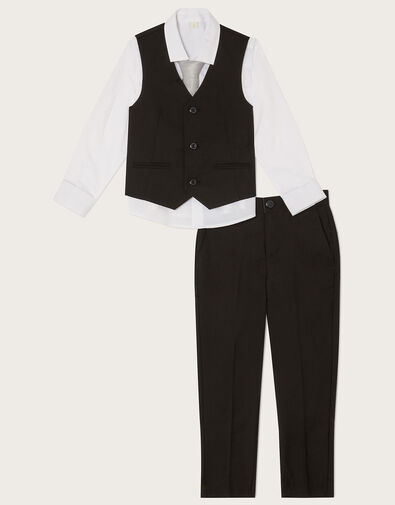 Andrew Four-Piece Suit, Black (BLACK), large