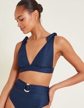 Suzie Bikini Top, Blue (NAVY), large