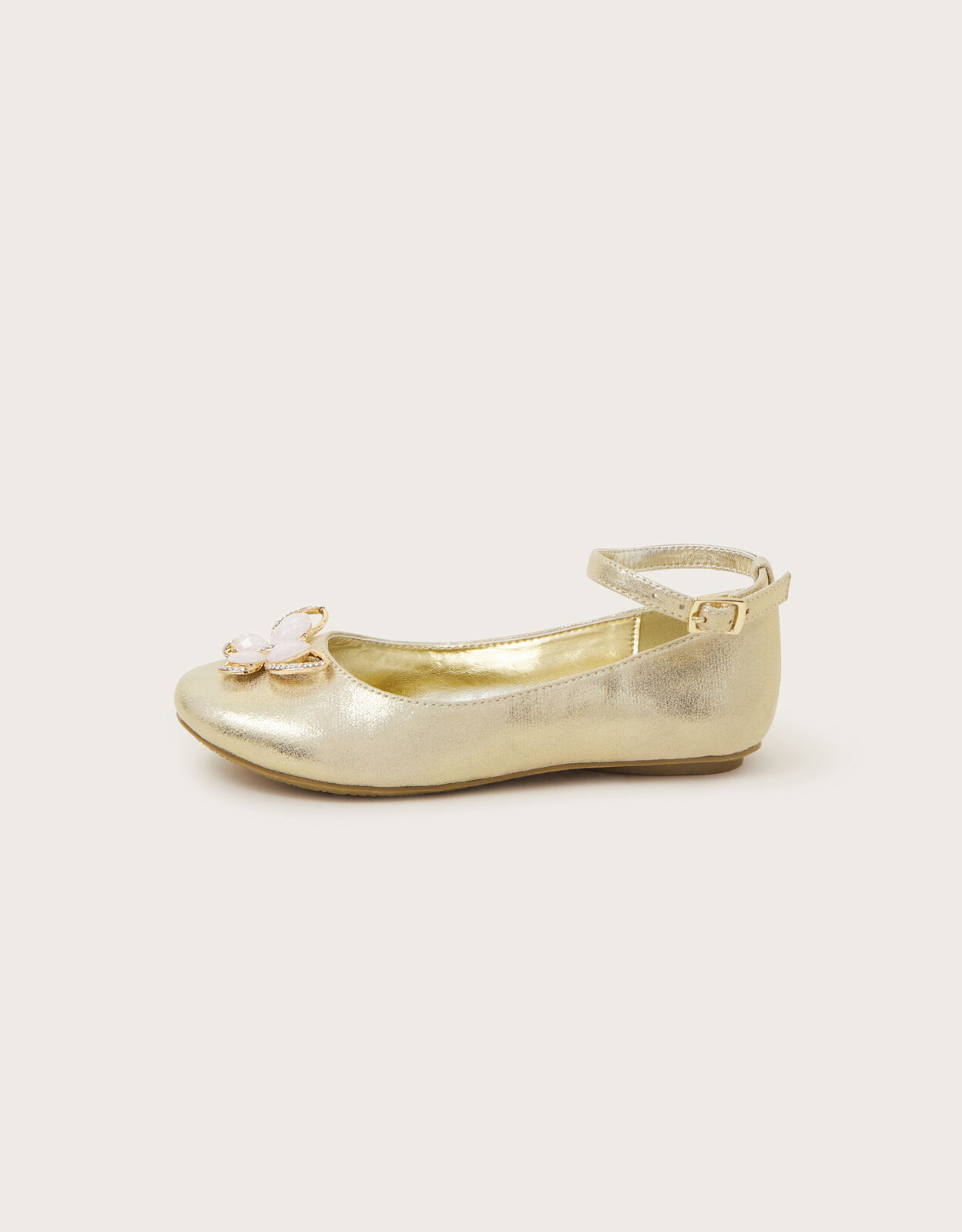 Gold sequin flat shoes 2025