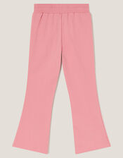 Crochet Flower Flare Joggers, Pink (PINK), large