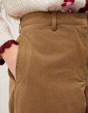 Luna Cropped Wide Leg Trousers, Camel (CAMEL), large