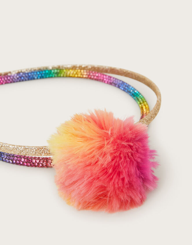 2-Pack Rainbow and Glitter Headbands, , large